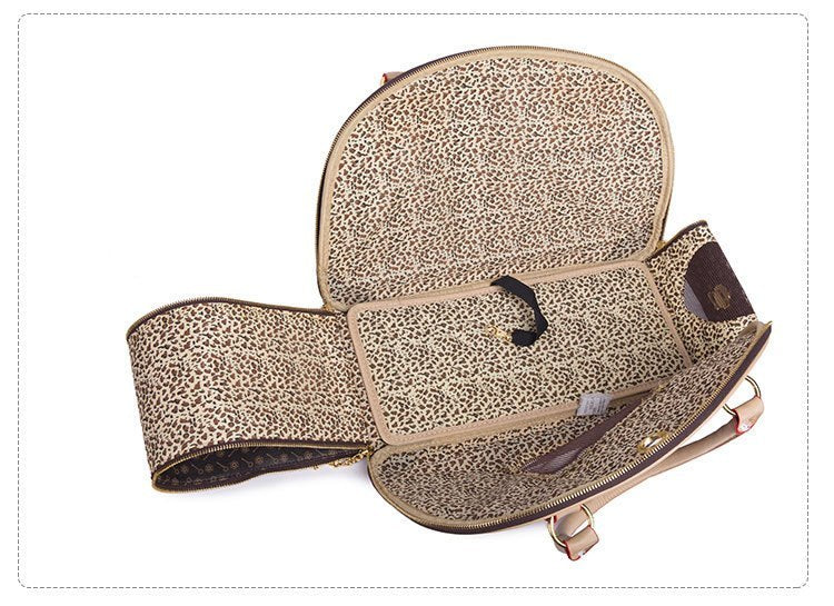 Anti-Squeeze Pet Travel Bag - Soft Carrier for Small Dogs
