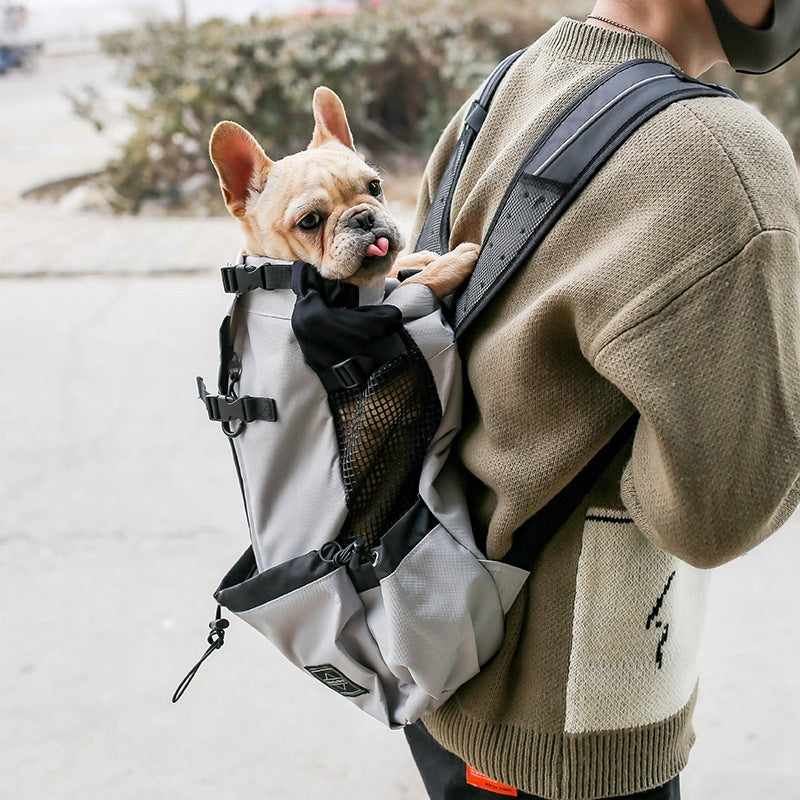 Pet Carrier Backpack - Double Shoulder Travel Bag