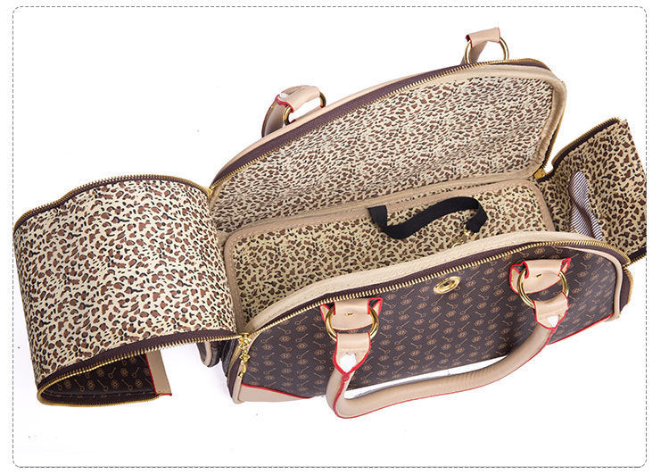 Anti-Squeeze Pet Travel Bag - Soft Carrier for Small Dogs