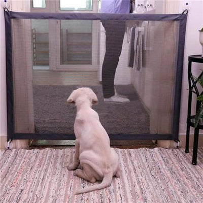 Portable Pet Safety Barrier - Foldable Indoor Fence