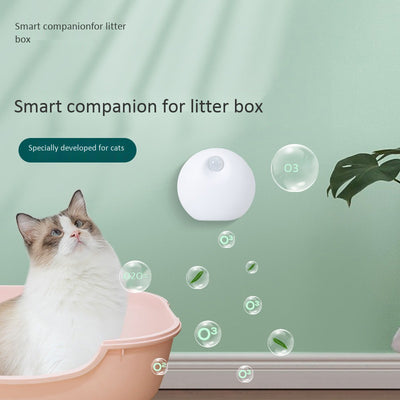 Smart Pet Deodorizer & Air Purifier for Litter Box