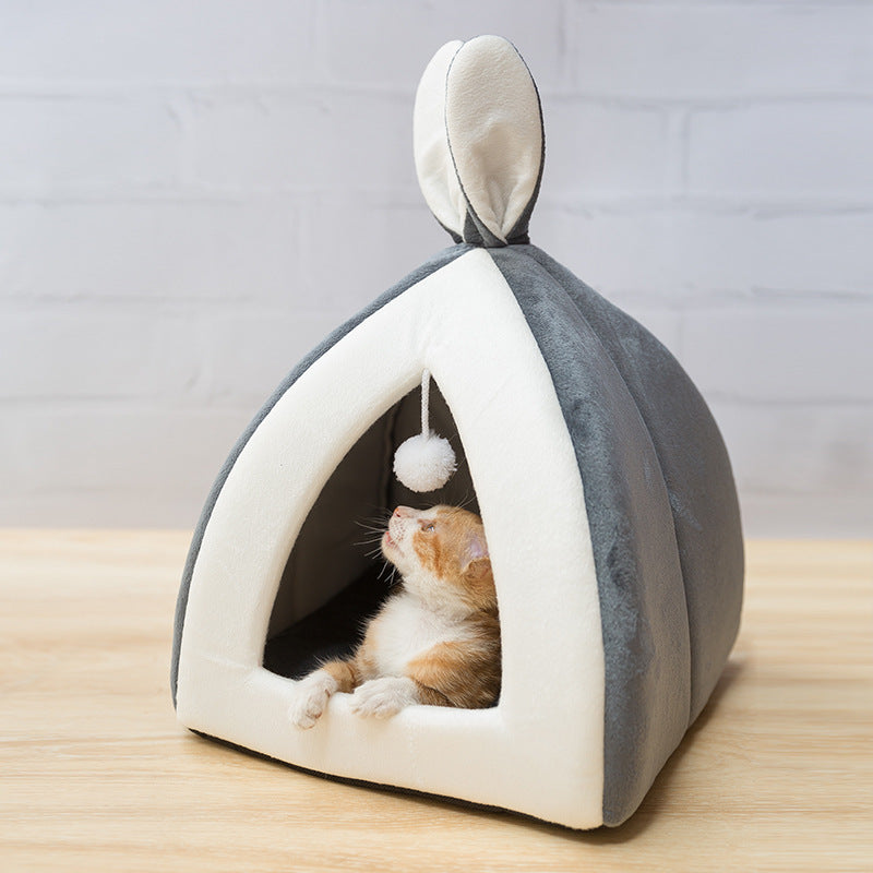 Cat House Villa - Premium Cat Bed & Small Dog Kennel