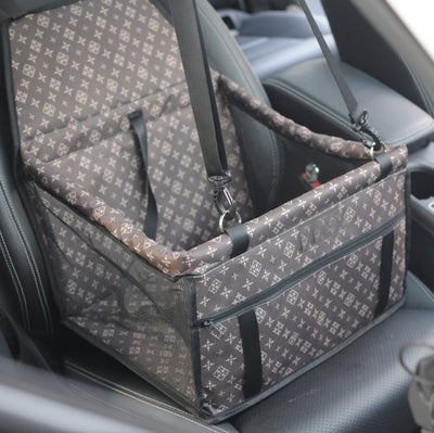 Waterproof Dog Car Seat - Safe Travel Carrier for Long Journeys