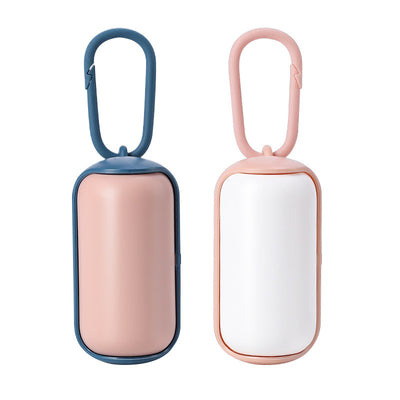 Pet Waste Bag Dispenser with Clip-On Holder