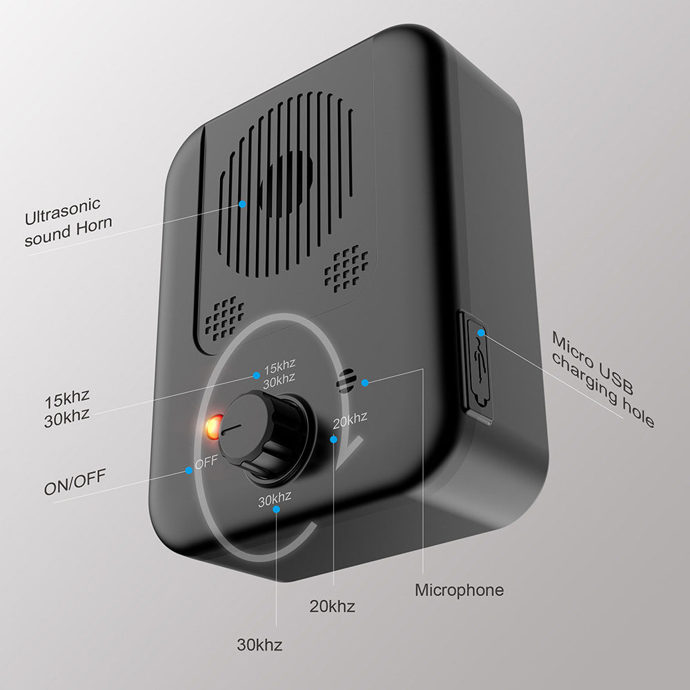 Ultrasonic Anti-Barking Device - Outdoor Training Tool