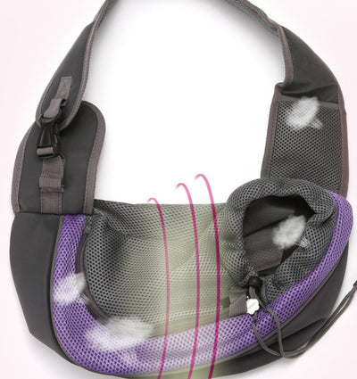 Pet Backpack Carrier - Comfortable Travel Bag for Small Pets