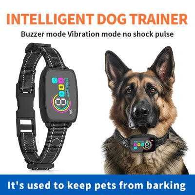 Smart Anti-Barking Dog Collar - Waterproof & Rechargeable