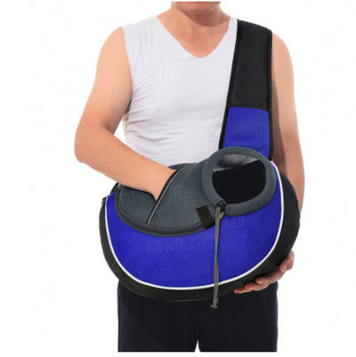 Crossbody Pet Carrier Bag - Portable Bag for Small Dogs & Cats
