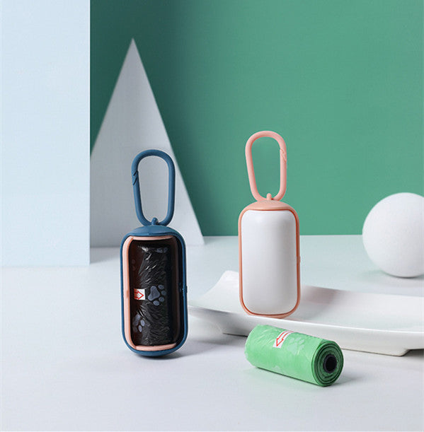 Pet Waste Bag Dispenser with Clip-On Holder
