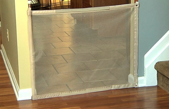 Portable Pet Safety Barrier - Foldable Indoor Fence